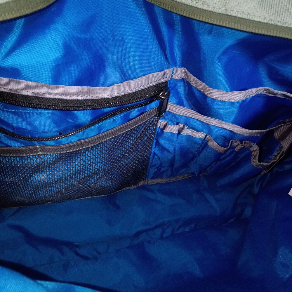 Patagonia Transport Tote 20L Grey Teal Laptop Bag Padded Travel 20x12” - Picture 5 of 10